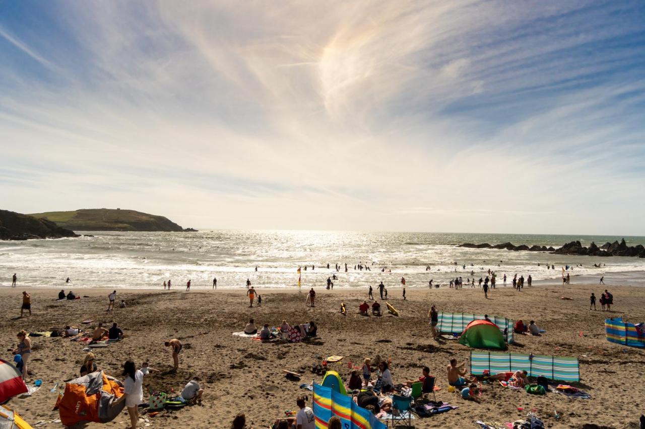 1 Beachdown Bigbury Esterno foto